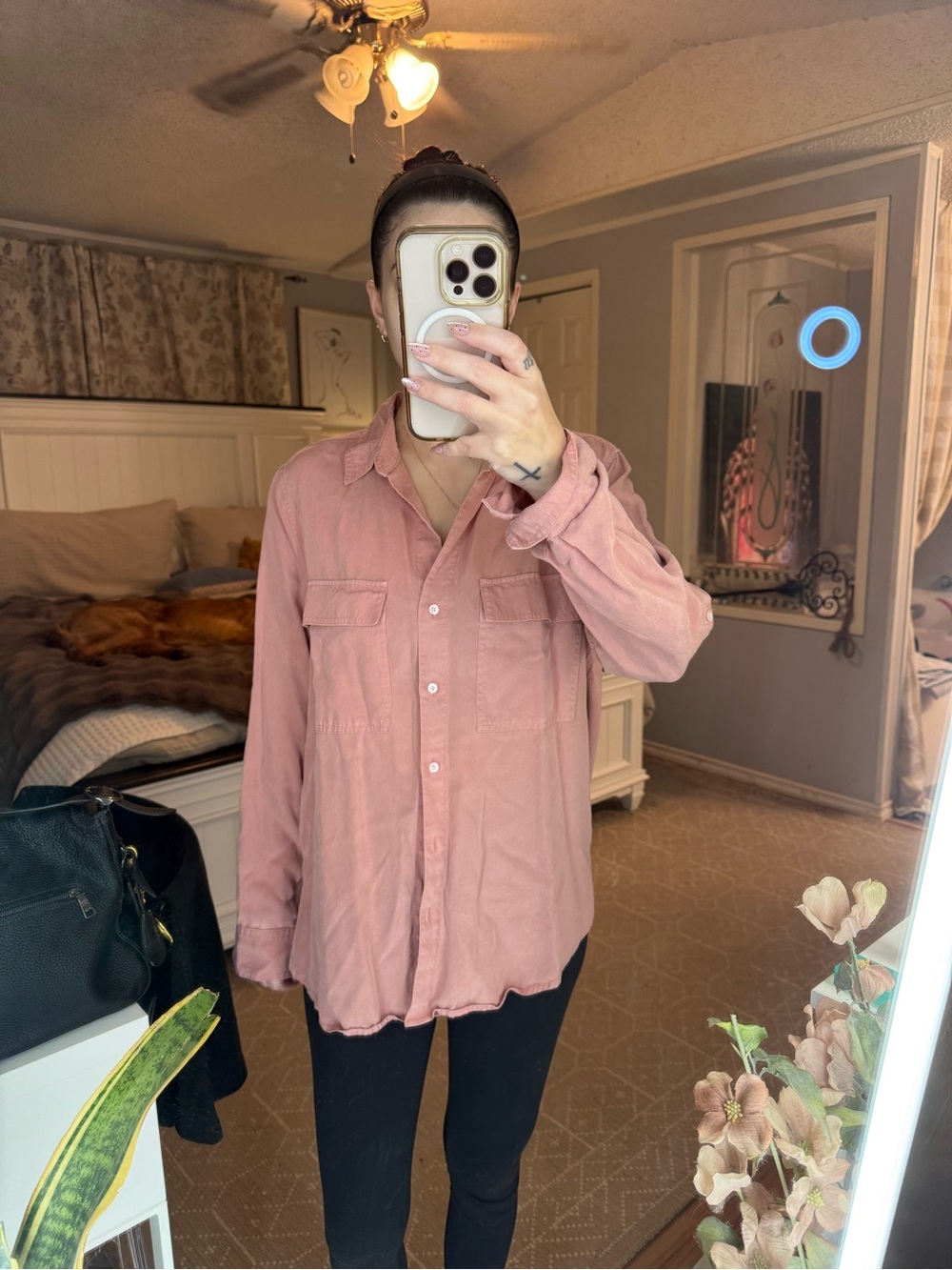 The Group by Babaton Utility Button-Up